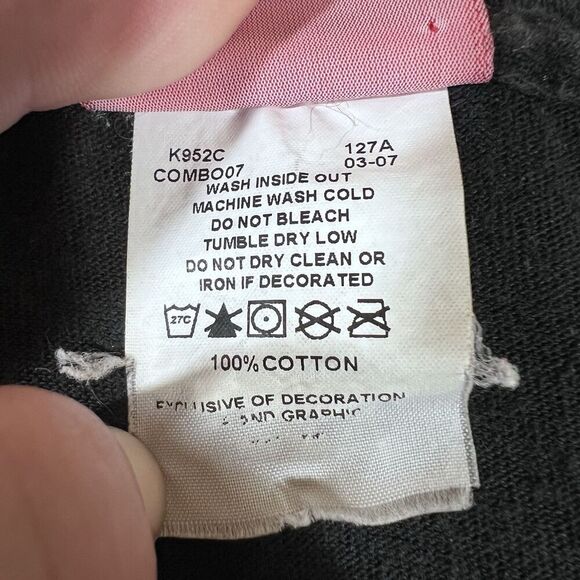 Pittsburgh Steelers NFL Football T-Shirt Black Gold 2000s Y2K Men's Large - Picture 4 of 5